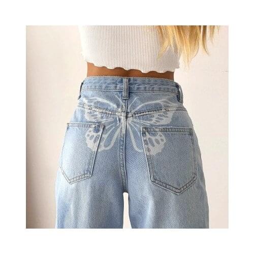 Женские прямые джинсы Ruibbit China At AliExpress