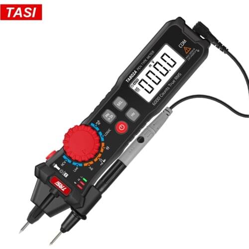 TASI Pen Type Figital Multimeter 6000 Counts Non-Contact ACV/DCV Handheld Electronic Tester