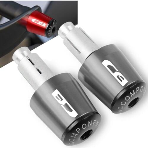FOR HONDA CB1000R CB600F Hornet CB600/CB900 CB1300SF CB400 CB650R CBR650R Motorcycle Handlebar Grips Handle Bar Cap End Plugs