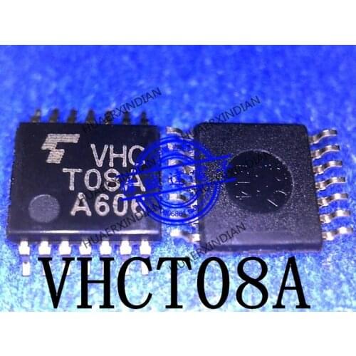 1Pieces New Original TC74VHCT08AFT VHCT08A TSSOP-14 In Stock Real Picture