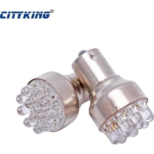 100pcs Super Bright White light led 1156 1157 led ba15s BAY15D 12Led auto Car Turn Lamp Brake led tail Light Free Shipping