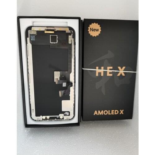 20PCS/LOT Black HE OLED For iPhone X XS LCD Screen Display with Glass Touch for XSMAX Screen Assembly Replacement Parts via DHL
