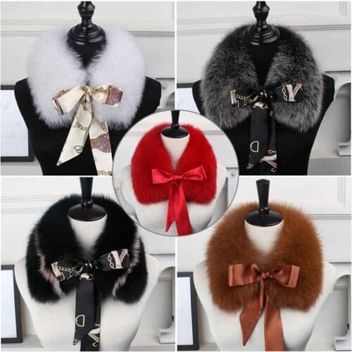 2021, the new hot selling fox fur collar, the natural fox fur collar, the real fur collar child, the winter fur scarf ribbon
