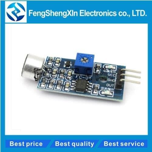 5pcs 3pin Voice Sound Detection Sensor Module Intelligent Smart Vehicle Robot Helicopter Airplane Aeroplane Car for arduino