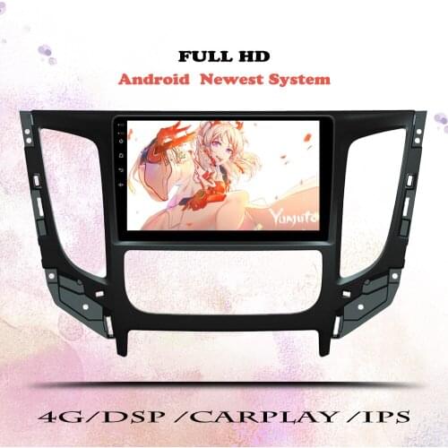Android 10 Car Radio For Mitsubishi L200 5 2015 2016 2017 2018 2019 Navigation GPS Multimedia Video Player Stereo DVD Head Unit