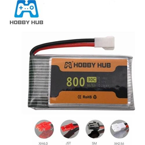 3.7V 800mAh 30c Lipo Battery 902540 for Syma X5 X5HC X5HW CX-30 K60 RC Quadcopter Drone Spare Part 3.7 v battery 1pcs xh2.54