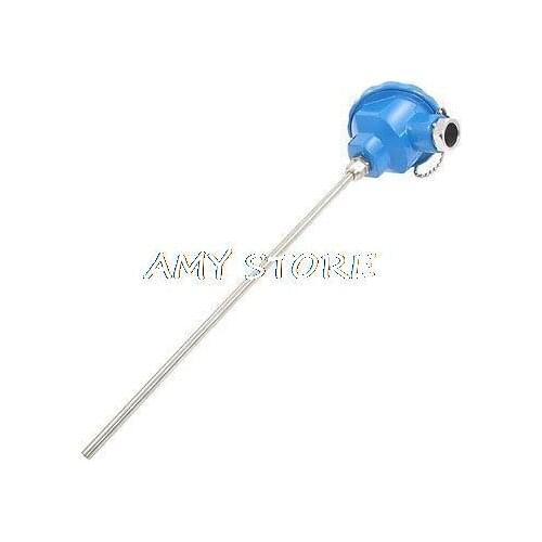 0-800C K Type 250x6mm Temperature Transmitter Sensor Probe Thermocouple Element