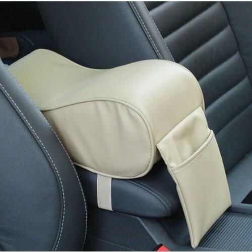 Leather Car Center Console Armrest Box Cushion For Mercedes-Benz A B C E S G M ML GLK CL CLK CLS E GL R SL SLK SLS-class AMG