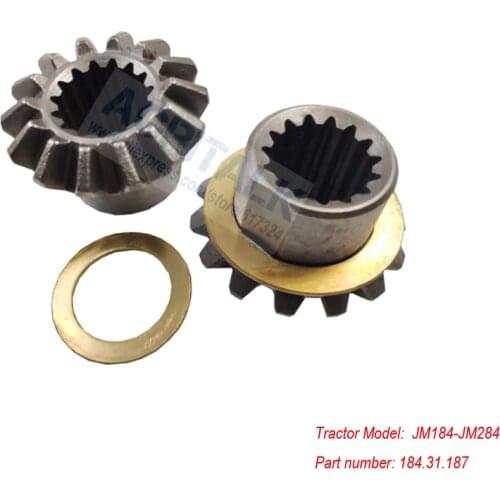 The set of differential side gears for Jinma JM184-JM284, part number: 184.31.187