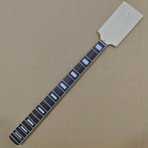 Unfinished Paddle Head Maple 20 Fret PB Bass Guitar Neck rosewood fingerboard DIY guitar neck