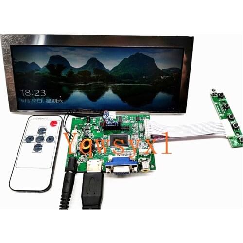 Original 7.8 inch LCD Screen AA078AA01 800X300 TFT LCD Screen VGA+HD 2AV Audio LCD Controller Board