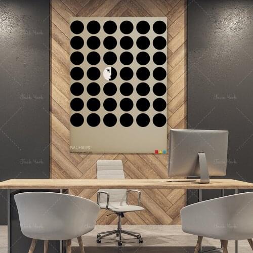 Prints and Poster Bauhaus Graphic Art Poster The Non Conformists Wall Art Canvas Painting for Office Home Decor