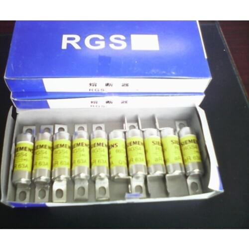 Fuses: RGS4 63A AC660V-1000V aR / RGS4 80A 690V / RGS4 100A 660V-1000V / RGS4 100A 690V aR