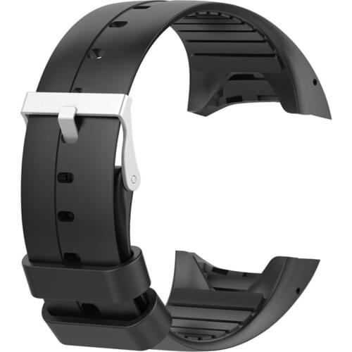 Sport WatchBand Strap ForPOLAR M400/M430 Watch Band Soft Silicone Replacement Bands Strap for POLAR M400/M430 Strap Black