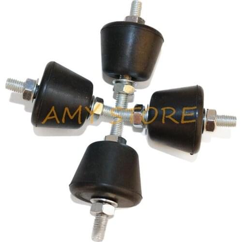 4Pcs Air Conditioner Shock Absorber Rubber Cushion Pads Anti Vibration Rubber Mount Anti Vibration Rubber Mount Damper Shock Pad