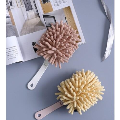 Chenille Duster Washable And Non-Shedding Cleaning Brush Feather Dust Duster Car Household Furniture Cleaning Sweep Tool