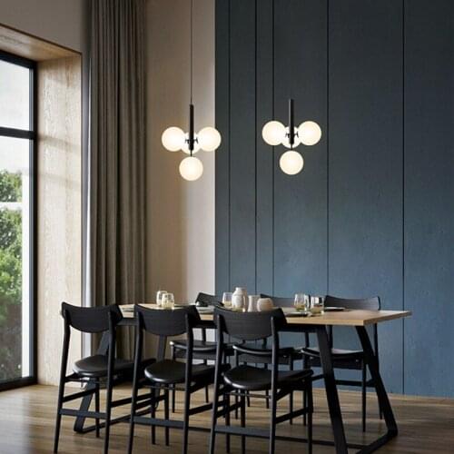 Modern crystal iron luminaire suspendu led light kitchen chandeliers lamparas de techo nordic decoration home