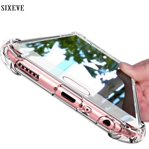 Super Shockproof Clear Soft Silicone Case For Samsung galaxy S20 S10 S9 S8 Plus S10E Note 8 9 10 20 Ultra lite Phone Cover coque