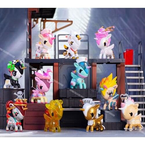 Unicorn Blind Box Tokidoki Unicorn Mermaid Family Series Season 3 Blind Box Cute Doll Surprise Gift Kids Childrens Toys Adults