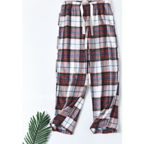 Womens pajama pants long pants Cotton Home trousers Loose Plus size XL