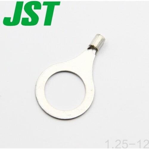 100pcs Plug and socket JST connector raw spot cold pressed single ring terminal 1.25-12 spot