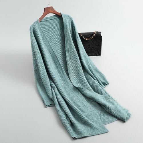 2020 Poncho Puff Sleeve Loose Wool Knitting Coat Cardigans Long Sweater Jumper Women Cape Casaco Feminino