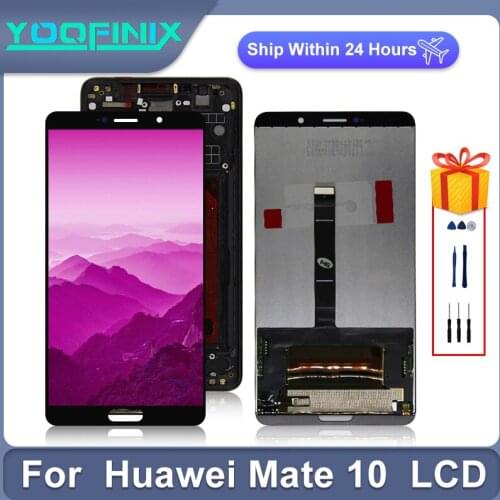 5.9" Original For Huawei Mate 10 LCD Touch Screen Digitizer Replacement Parts For Mate 10 Display LCD ALP-L09 ALP-L29 ALP-AL00
