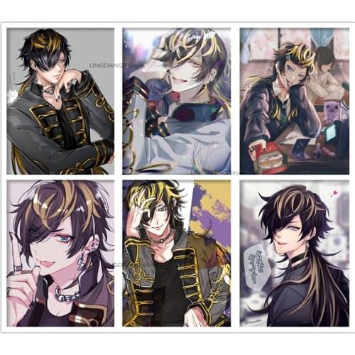 5d Diy Diamond Painting Anime Hypnosis Microphone Japan Cartoon Manga Diamond Mosaic Embroidery Cross Stitch Home Decor Gift