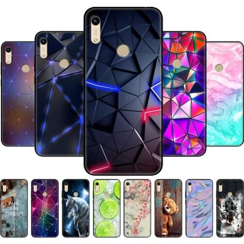 For Honor 8A Case For huawei Honor 8A prime Case Silicon TPU back Cover Phone Case On Huawei Honor 8A JAT-LX1 8 A black tpu case