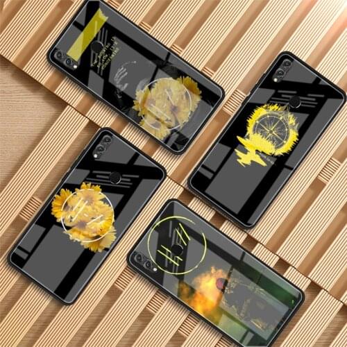 Twenty One Pilots 21 Pilots Tempered Glass Phone Case For Huawei P20 P30 lite P20 P30 PRO MATE20 lite MATE20PRO Honor 10