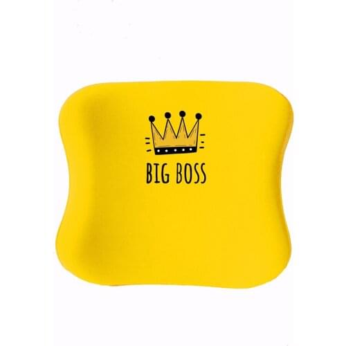 Custog Memory Foam Kids-Young Visco Waist Support Back Pillow For Study Chair Orthopedic Health Care Pad BigBoss
