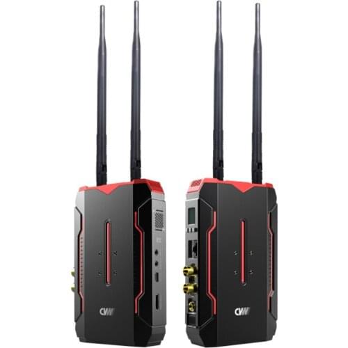 CVW Thunder 1000m 2-Channel Wireless Transmission System SDI HD-MI 1080P HD Video Transmitter Receiver for live wedding