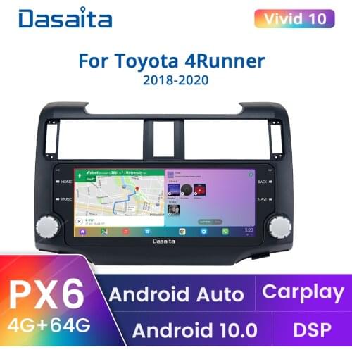 Dasaita Vivid For Toyota 4Runner 2010 2011 2012 2013 2014 2015 2017 2018 2019 Apple Carplay Android Auto Car Stereo Playe GPS
