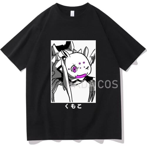 Japanese Anime What about Reincarnated Spiders T-shirt Men Women Hip Hop Style Short Sleeve Tee Unisex Oversized Fashion Tshirt