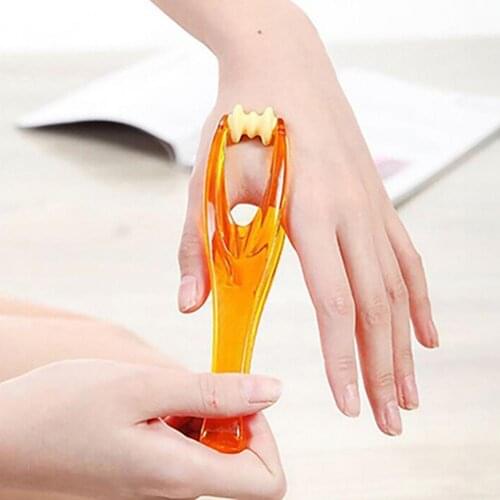 Fingers Massage Tool 2-Rollers Handheld Finger Joint Hand Massager Anti Stress Blood Circulation Tool Heath Care