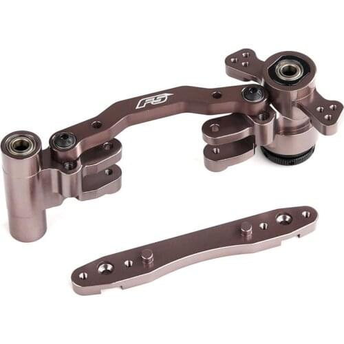 CNC Alloy Steering Arm Kit Fit for 1/5 Rovan F5 Truck MCD XS-5 RR5