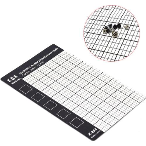 Magnetic Screw Memory Mat Chart Mini Work Pad Mobile Phone Repair Hand Tool