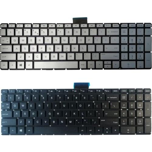 New US Laptop Keyboard for HP Pavilion 15-AS 15T-AS 15-AE 15-AH 15T-AE 15-BC 15-BK 15-AU 15-AQ 15T-AQ 15-AR US Keyboard
