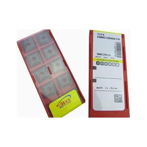 New 50PCS Square SNMG120408-FW Turning Carbide Insert Long time cutting quality