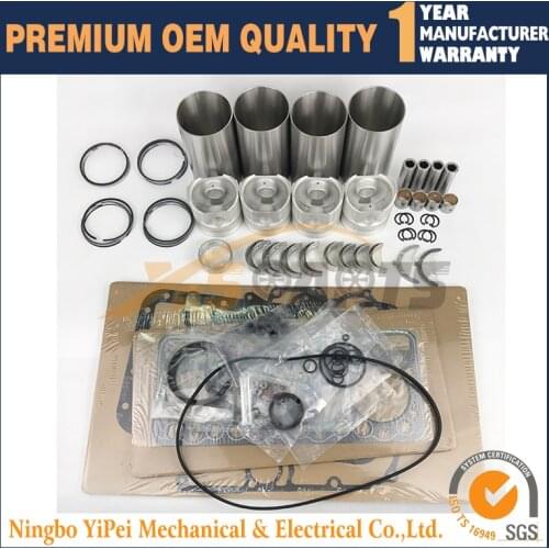 New Overhaul Rebuild Kit for Kubota V1205 V1205-B V1205B Engine