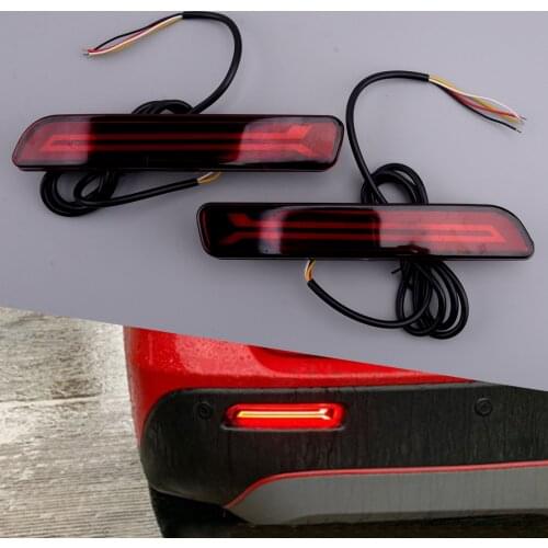 LED Rear Bumper Reflector Tail Fog Light Brake Lamp Fit For Suzuki SX4 2007 2008 2009 2010 2011 2012 2013 2014 2015 2016 2017