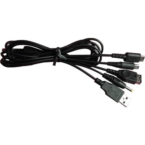 Universal 7in1 portable charge cable Charger cable USB Charge Cable Cord for PSP2000/PSP3000/ND SL/ND SI/3DS/SP Game Console