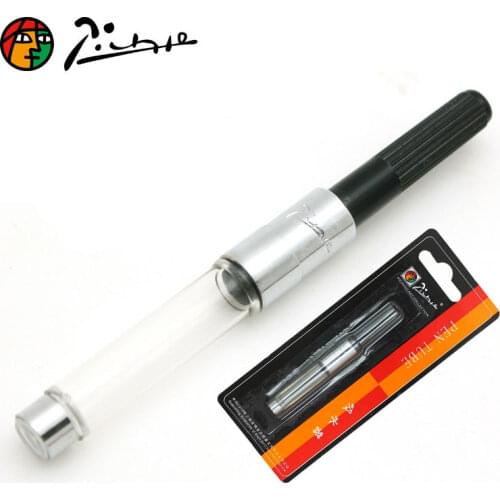 2Pcs/lot Pimio Original Rotary Converter for Fountain Pen Ink Cartridge 2.6mm Converter Pump Screw Fill Ink Pen Refill Supplies