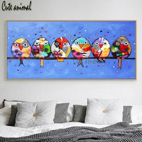2020 diamond embroidery New arrival Color birds diamond painting full drill square round diamonds mosaic set home decor 5d art