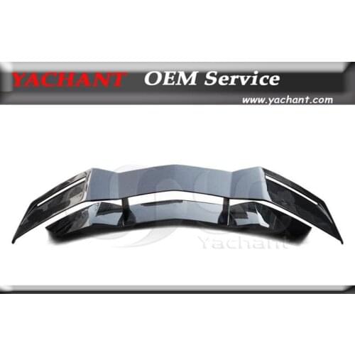 Accessories Car-Styling Full Carbon Fiber GT Wing Fit For 2011-2014 Aventador LP700-4 BSE Style Rear Spoiler Wing