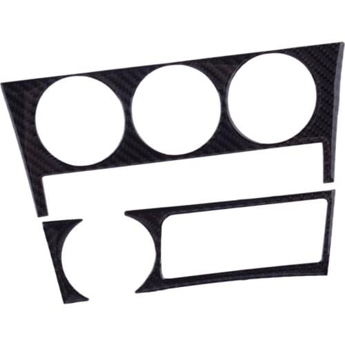 Car Carbon Fiber Console Switch Panel Trims Cover Decoration LHD Fit For Toyota GT86 Scion FR-S Subaru BRZ 2012 2013-2017