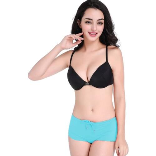 Bikini 2021 Brassiere bracket slim bathing suit women small breasts gather Sexy Beach bikini
