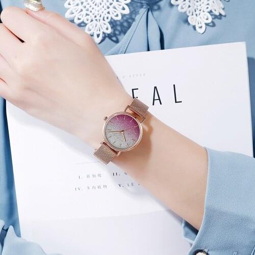 Hannah Martin 1323 Brand Ladies Own Logo Watches Quartz Movement Luxury Color Diamond Wristwatch Relogio Feminino