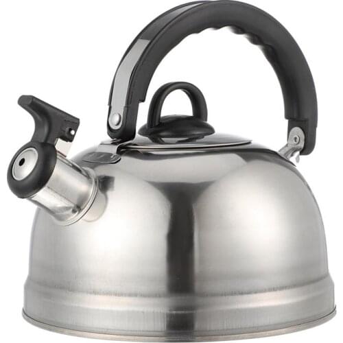 1.2L Thicken Stainless Steel Teakettle Whistling Kettle Household Boil Water Kettle Induction Cooker Gas Stove Universal