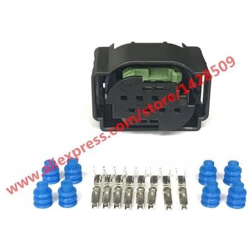 1 Set 8 Pin Reverse Sensor Radar 1-1418552-1 Automotive Connector For VW BMW BENZ 1-1534229-1 1534229-1